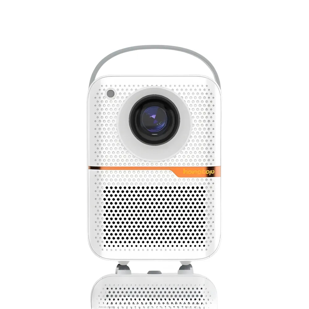 Mini proiettore portatile Android: 300 ANSI lumen, autofocus motorizzato, compatibile 6K, Wi-Fi e Bluetooth 5.3 per cinema ovunque