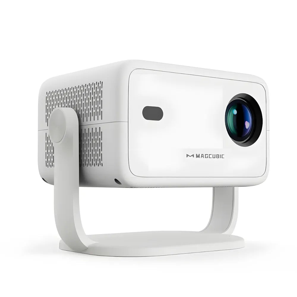 Proiettore portatile Full HD Android 11: 650 ANSI, autofocus, Wi-Fi 6, Bluetooth 5.2 e rotazione 360° per cinema, gaming e streaming ovunque
