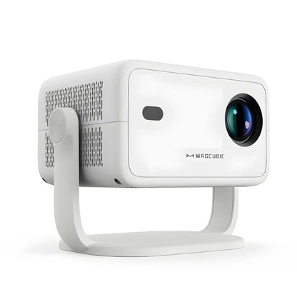 Proiettore portatile Full HD Android 11: 650 ANSI, autofocus, Wi-Fi 6, Bluetooth 5.2 e rotazione 360° per cinema, gaming e streaming ovunque