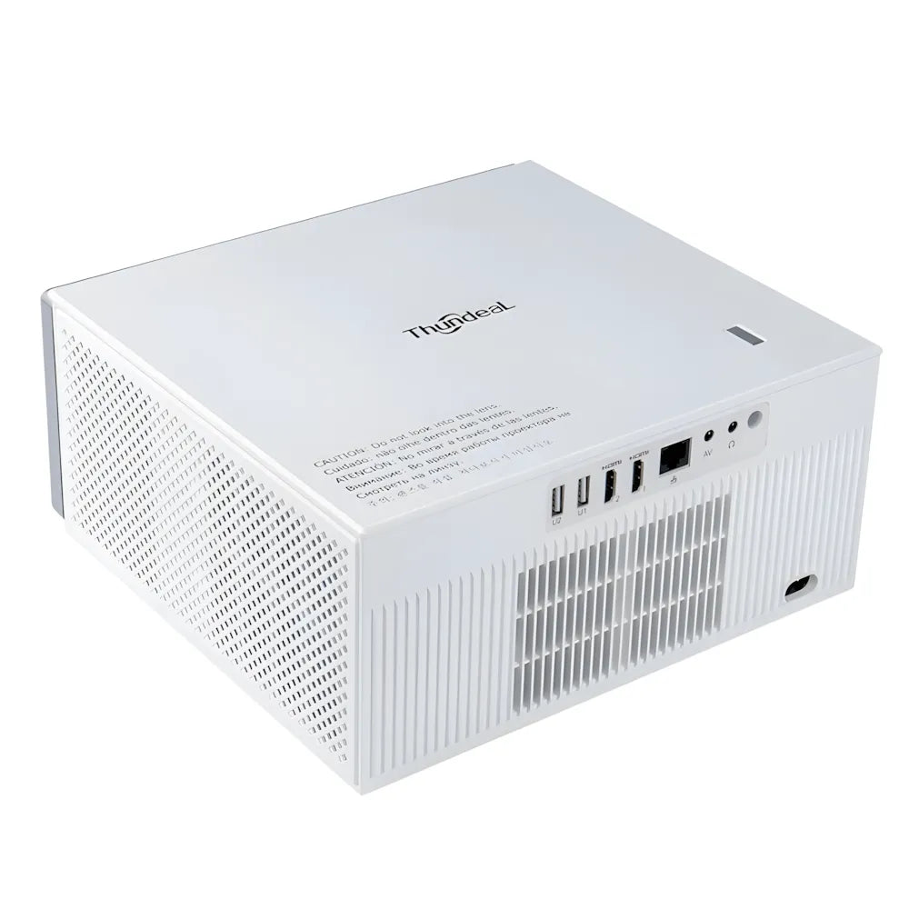 Proiettore home cinema Full HD 1200 ANSI: Android 13, autofocus 6D, Wi-Fi 6 e streaming Netflix/Disney+ senza limiti