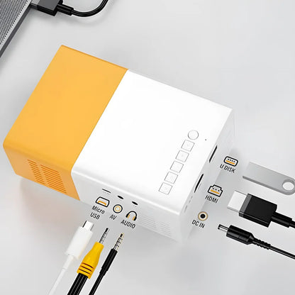 Mini Proiettore Portatile Plug & Play – Cinema Ovunque Senza Complicazioni